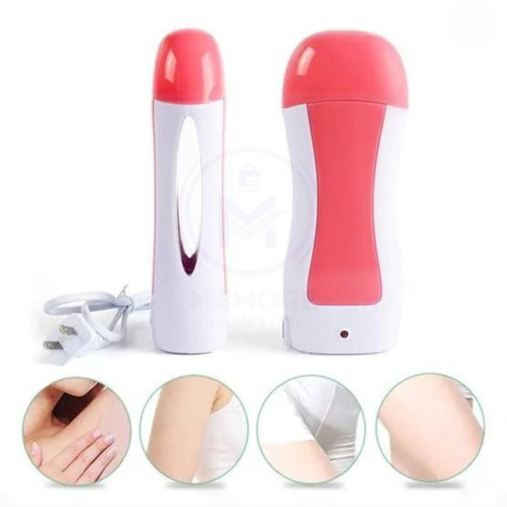 CWH-003 Depilatory Wax Heater Kit with Wax Paper – Electric Hair Removal Waxing Kit for Home & Salon