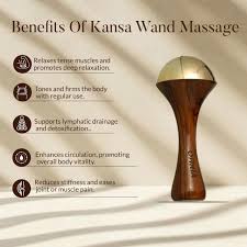 Kansa Wand Massager | Bronze Face, Body & Foot Massage Tool | Ayurvedic Skincare & Wellness Accessory
