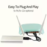 WiFi Router Power Bank 12V 6000mAh | Mini UPS Backup for WiFi Router & Modem | 5–6 Hours Backup | 0.5A/1A Portable Power Backup