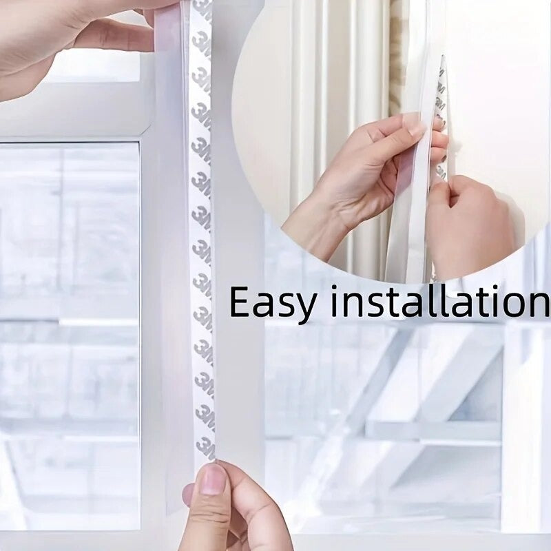 5M Door Bottom Sealing Strip | Flexible Door Draft Stopper | Dust, Wind, Water & Insect Gap Blocker