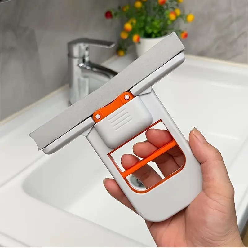 Foldable Mini Mop โ Portable Desktop Wet & Dry Cleaning Mop | Self-Squeezing Compact Mop
