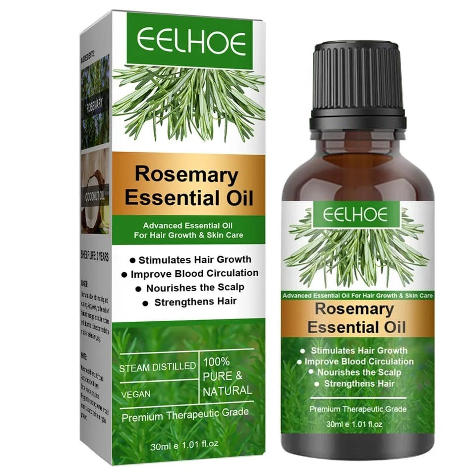 Rosemary Hair Oil 30ml | Rosemary Essential Oil for Hair Growth & Scalp Care | Nourishing Hair Care Oil