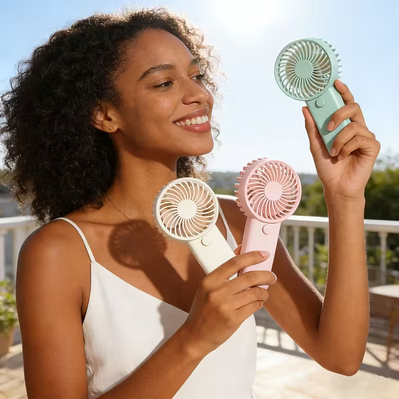 Portable Mini Handheld Fan β USB Rechargeable Personal Cooling Fan | Compact & Lightweight