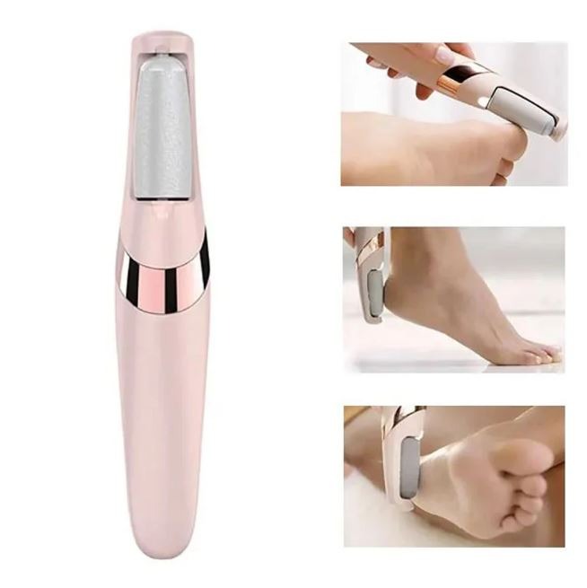 Rechargeable Electric Foot File & Callus Remover – Painless Dead Skin Remover for Soft, Smooth Feet | Areza