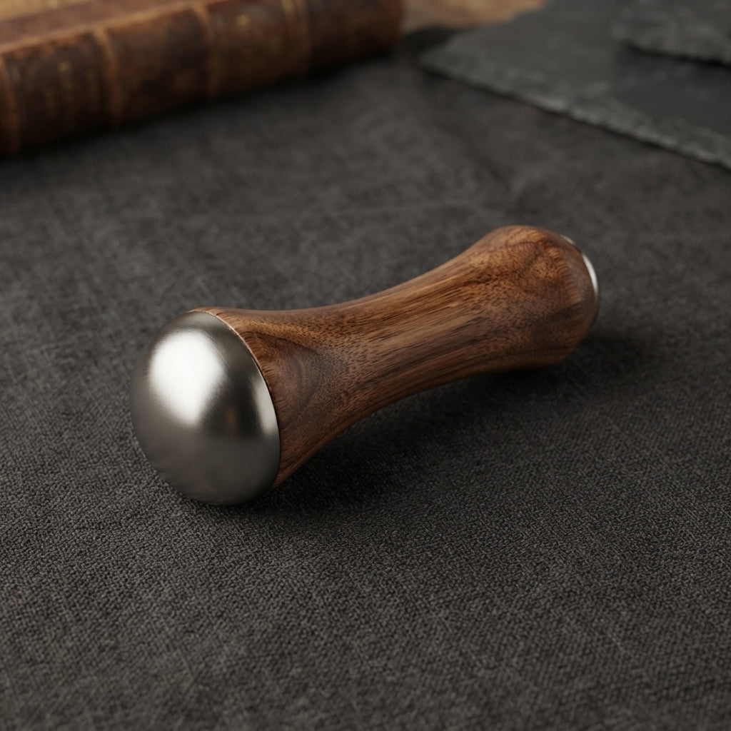 Kansa Wand Massager | Bronze Face, Body & Foot Massage Tool | Ayurvedic Skincare & Wellness Accessory