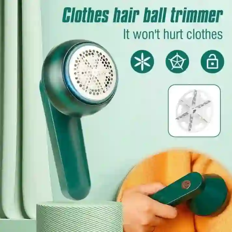 Rechargeable Lint Remover | Portable Electric Fabric Shaver for Clothes, Sweaters & Upholstery | Reusable Fuzz & Bobble Remover