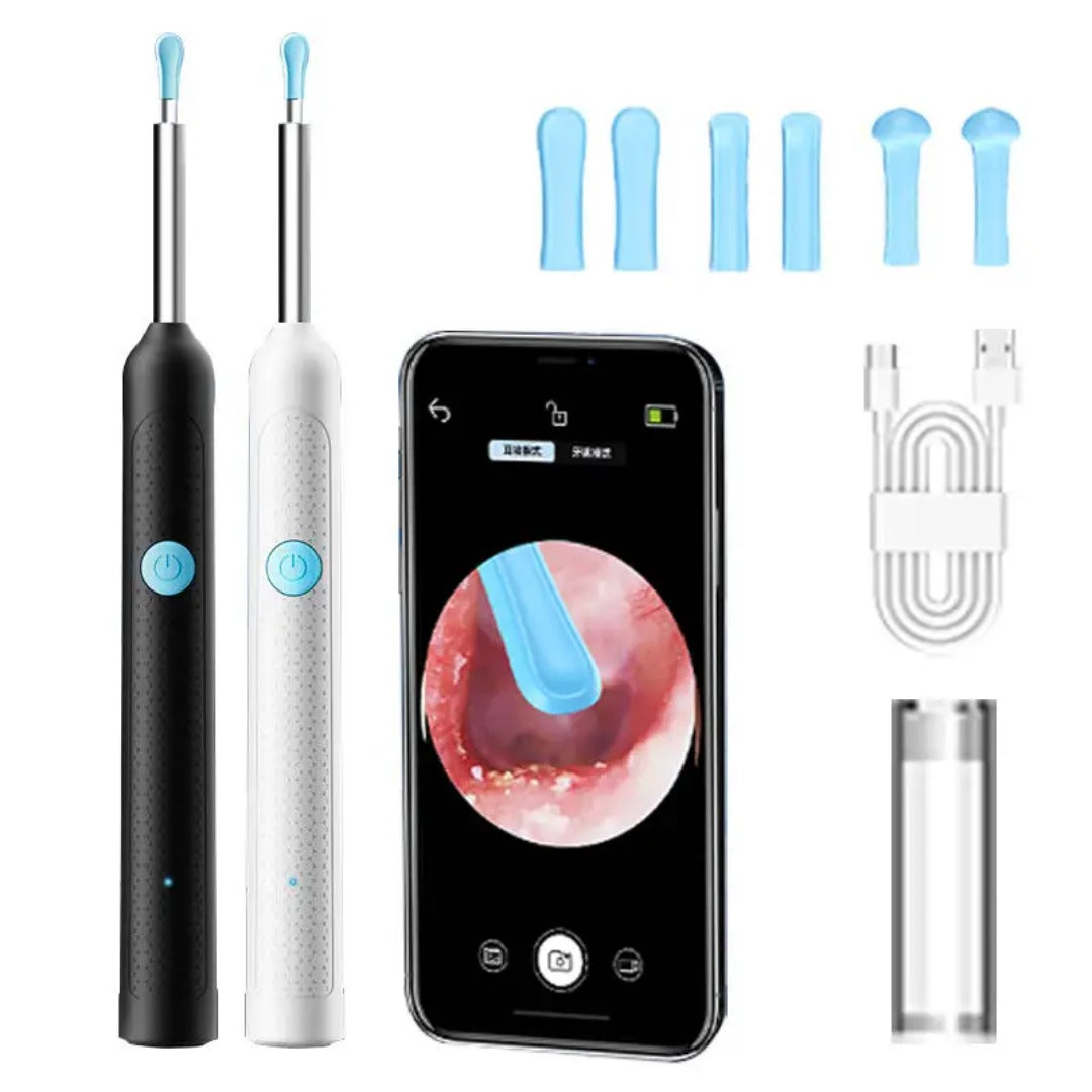Ear Cleaner with Camera & LED Light | Smart Wireless Ear Wax Removal Tool | High-Precision Ear Cleaning Kit