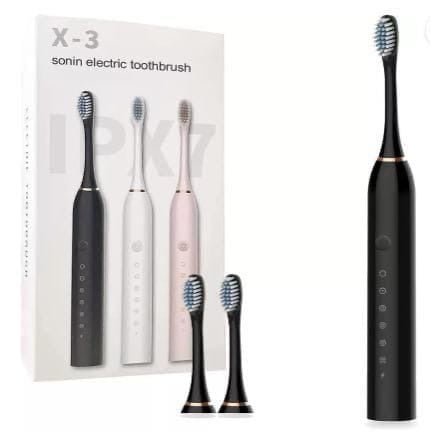 Electric Toothbrush – Rechargeable Sonic Toothbrush with Soft Bristles, Deep Cleaning & USB Charging | Random Colour