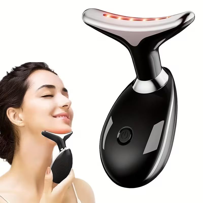 Rechargeable Face Massager | Neck & Facial Massage Device | Skin Tightening & Anti-Wrinkle Beauty Tool