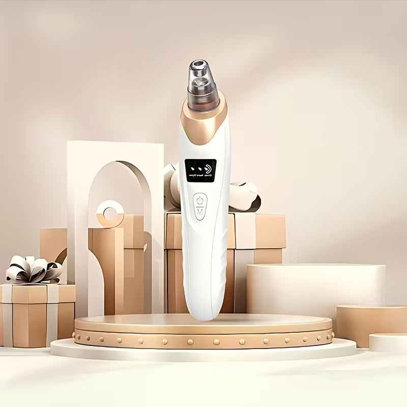 Electric Blackhead Remover | 5-Head Pore Cleaner Vacuum | Acne & Facial Pore Suction Device